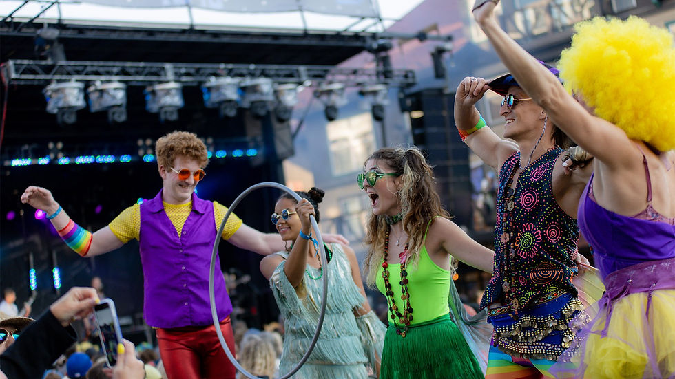 4848 Festival in Snowshoe Party