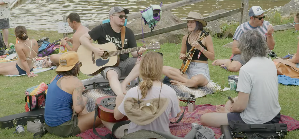 4848 Festival in Snowshoe Outdoors with People Partying