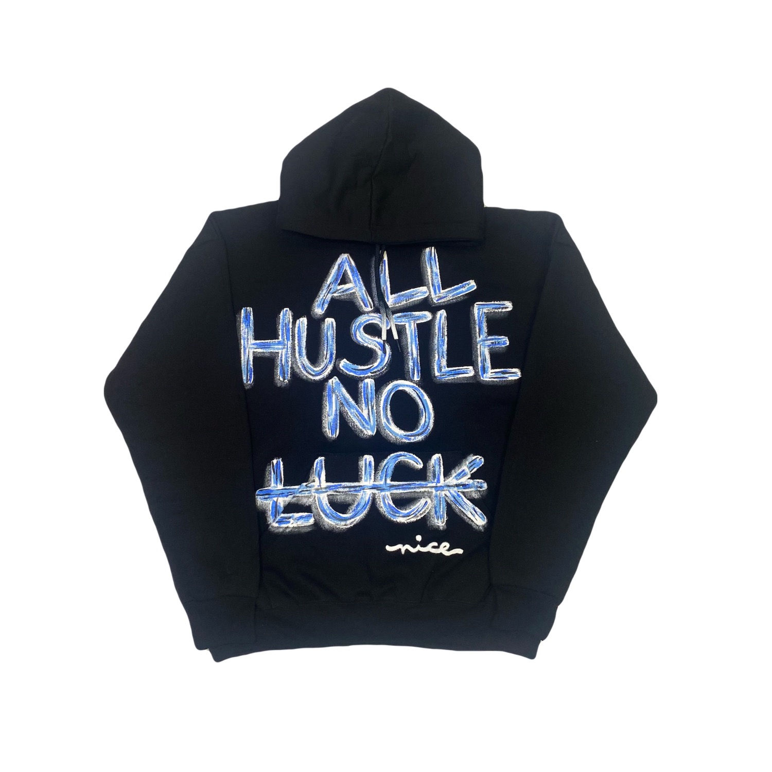 1 of 1 Black/Sky/Royal, Handpainted AHNL Hoodie