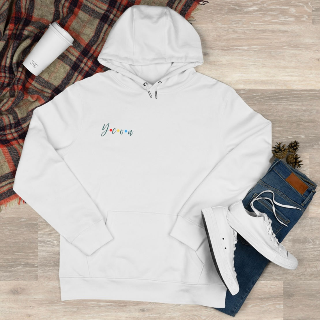 Ycon Hoodie White