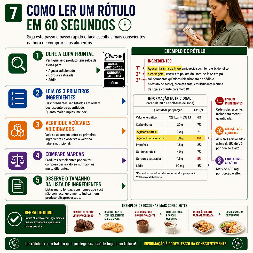 Como Ler Um Rótulo em 60 Segundos