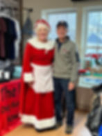 Ed and Mrs. Santa