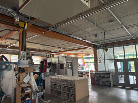 🎓 Case Study: Acoustic Baffle Installation in Educational Workshop Space