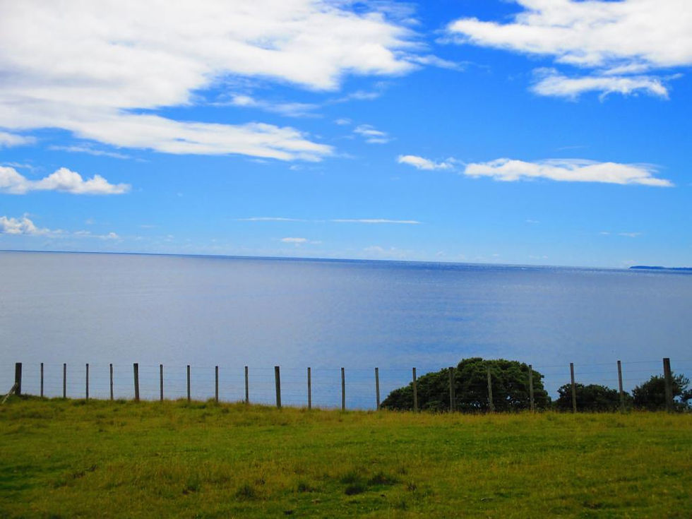 Blick vom Mt Manganui aufs Meer