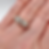 Thumbnail: Art Deco Three-Stone Diamond Trilogy Ring