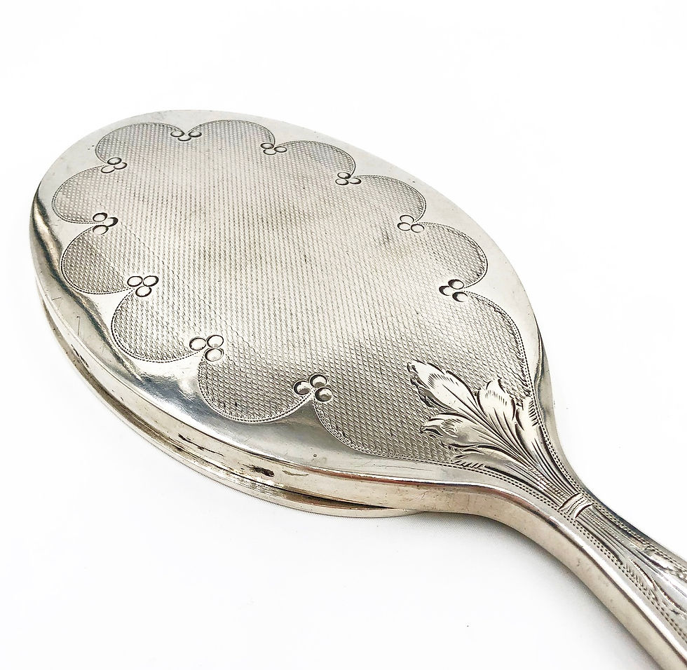 Thumbnail: Sterling Hand Mirror