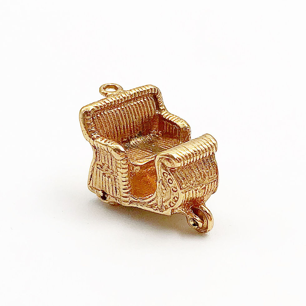 Thumbnail: 14k Sleigh Charm
