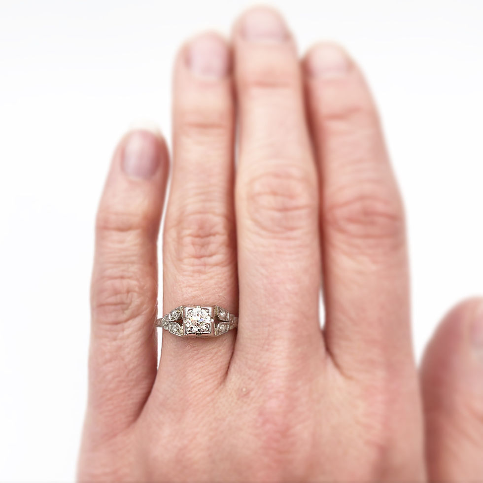 Thumbnail: Diamond Engagement Ring