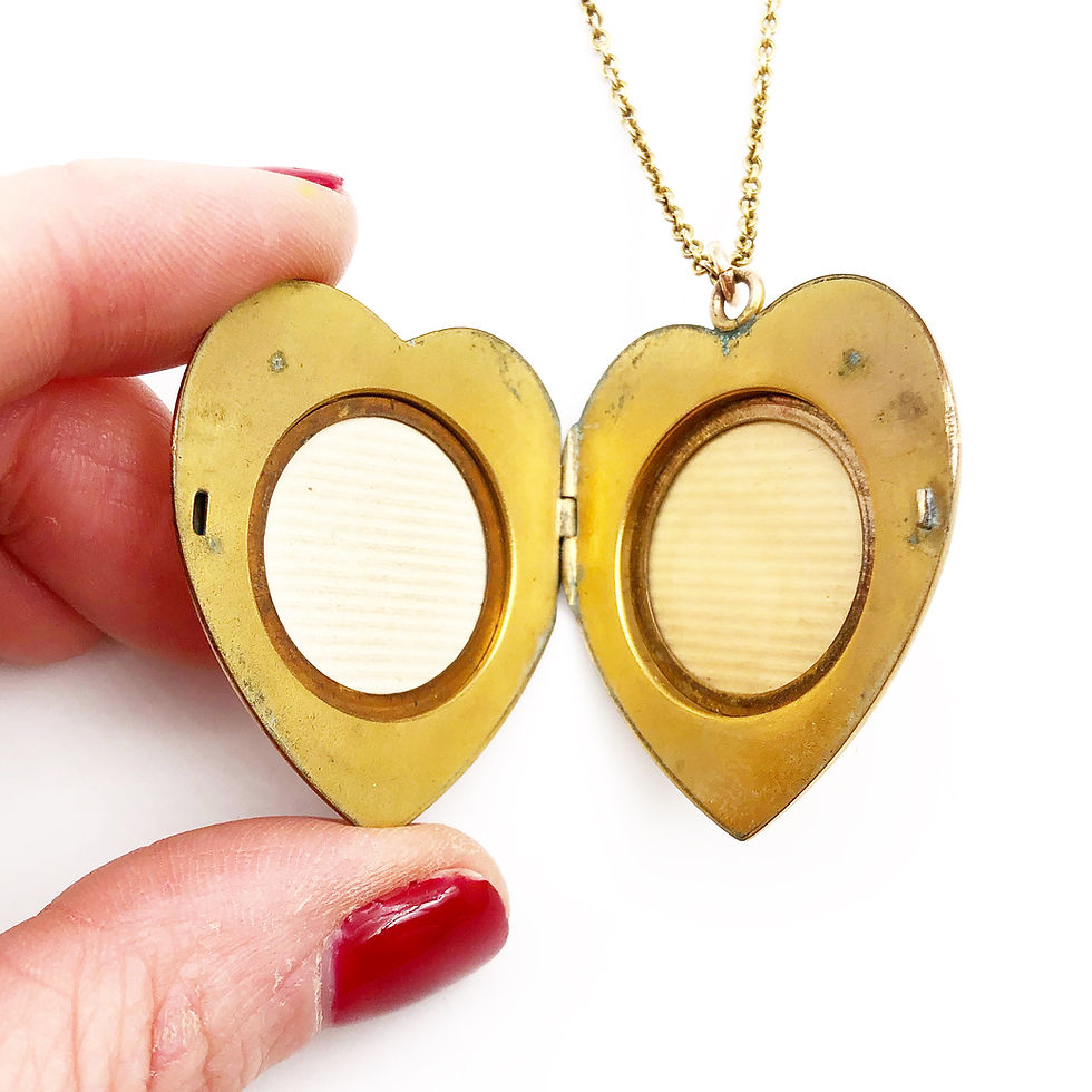 Thumbnail: Rare Art Nouveau Locket