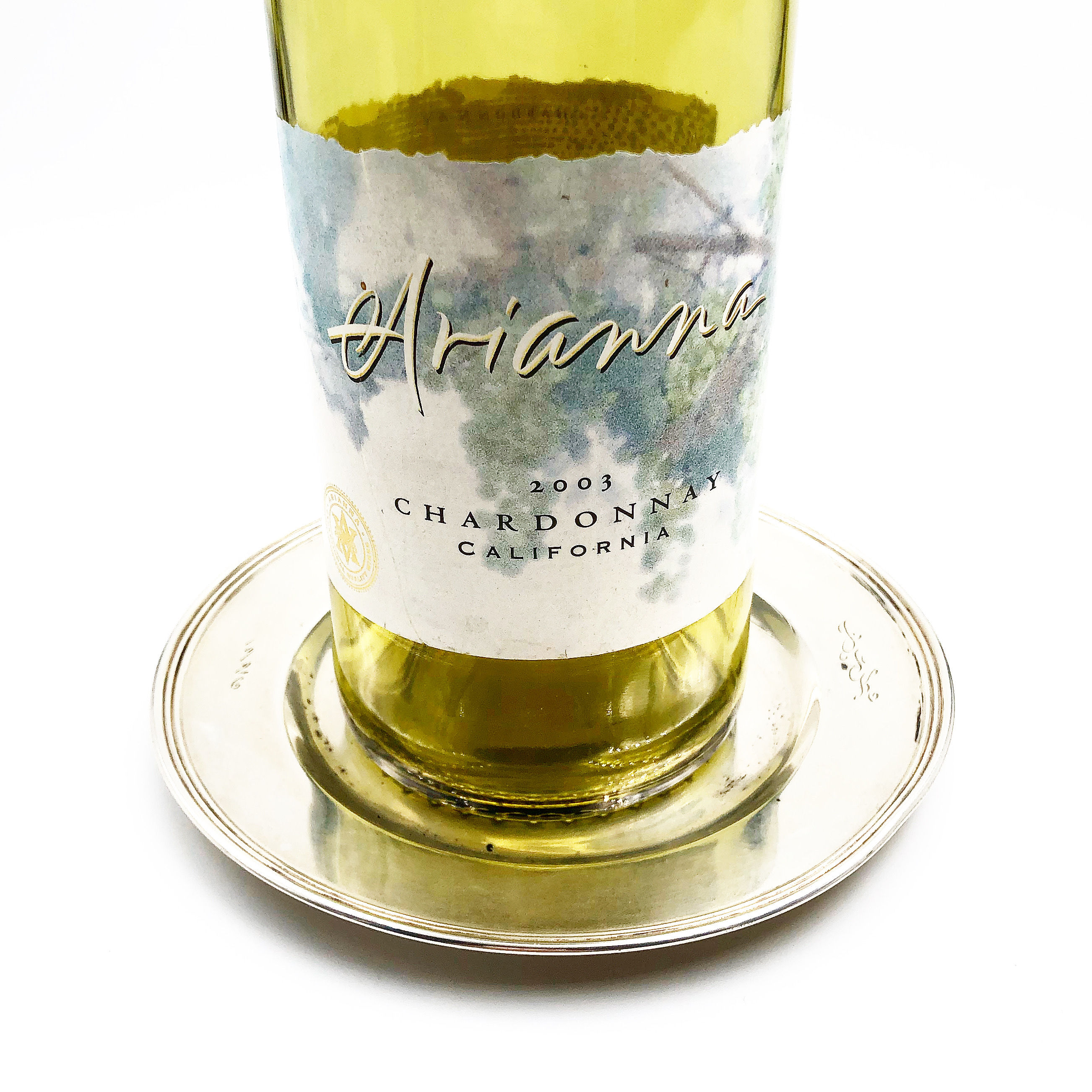 Sterling Trinket Dish or Wine Coaster