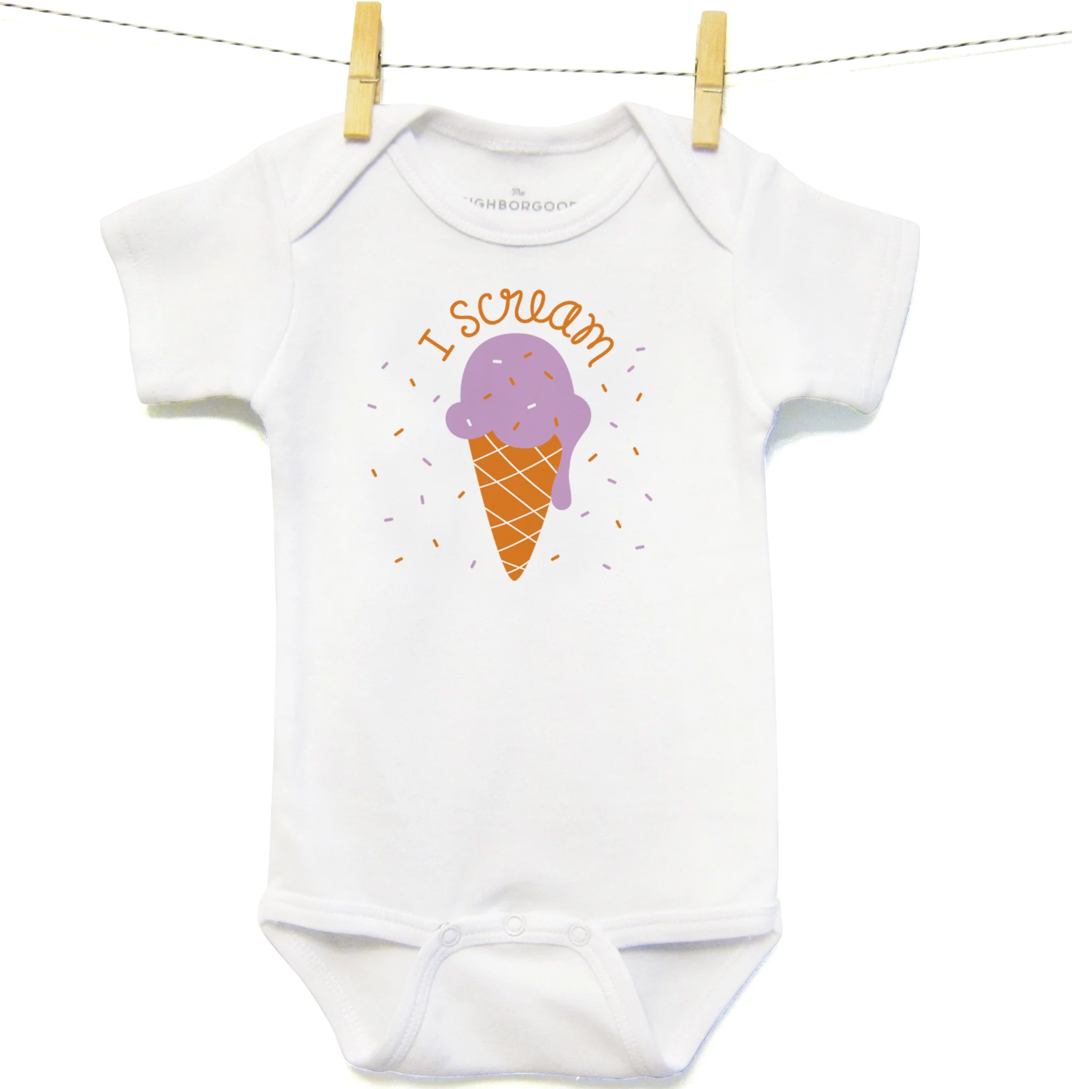 Ice Cream Baby Onesie
