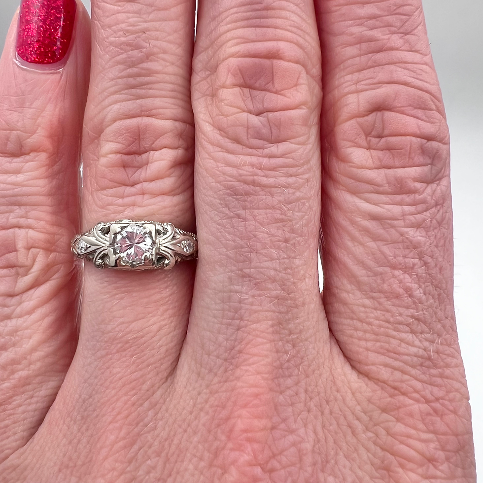 Thumbnail: Antique Diamond Engagement Ring - Circa 1910-1920’s