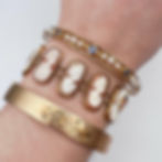 Thumbnail: 14k Yellow Gold Bangle Bracelet