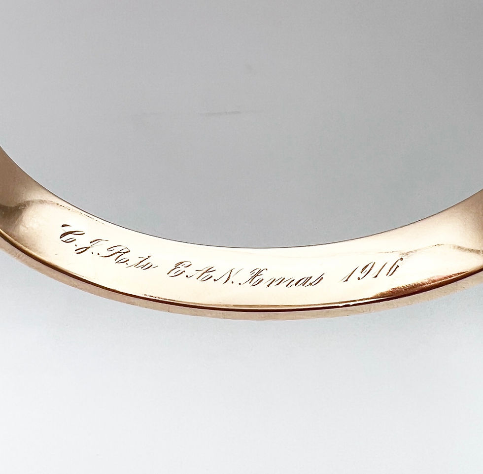 Thumbnail: 14k Yellow Gold Bangle Bracelet
