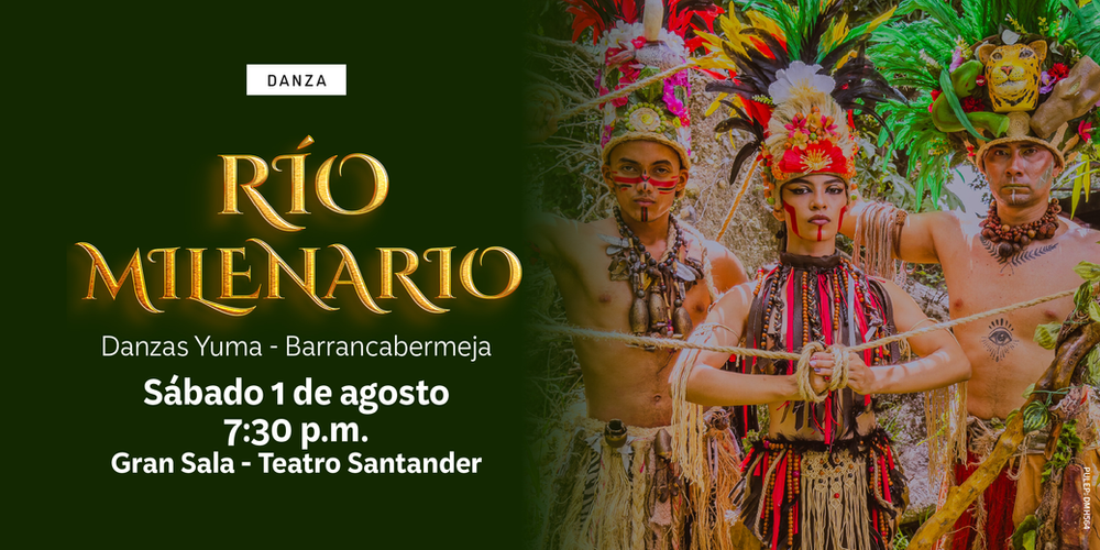 La memoria del Magdalena Medio sube al escenario del Teatro Santander con Río Milenario