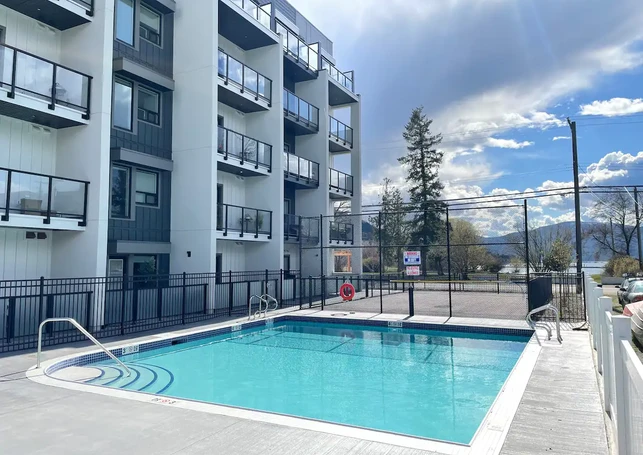 outdoor heated pool