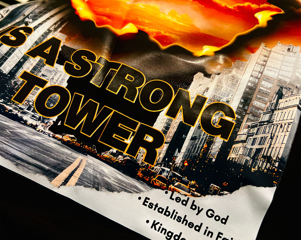 Thumbnail: "Jesus Is a Strong Tower Tee"