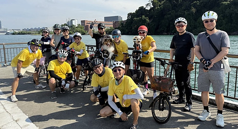 Brompton Experiences club ride in Singapore