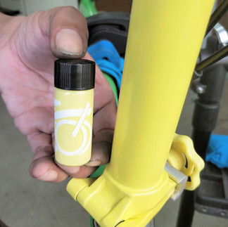 Yellow Brompton Touch Up paint