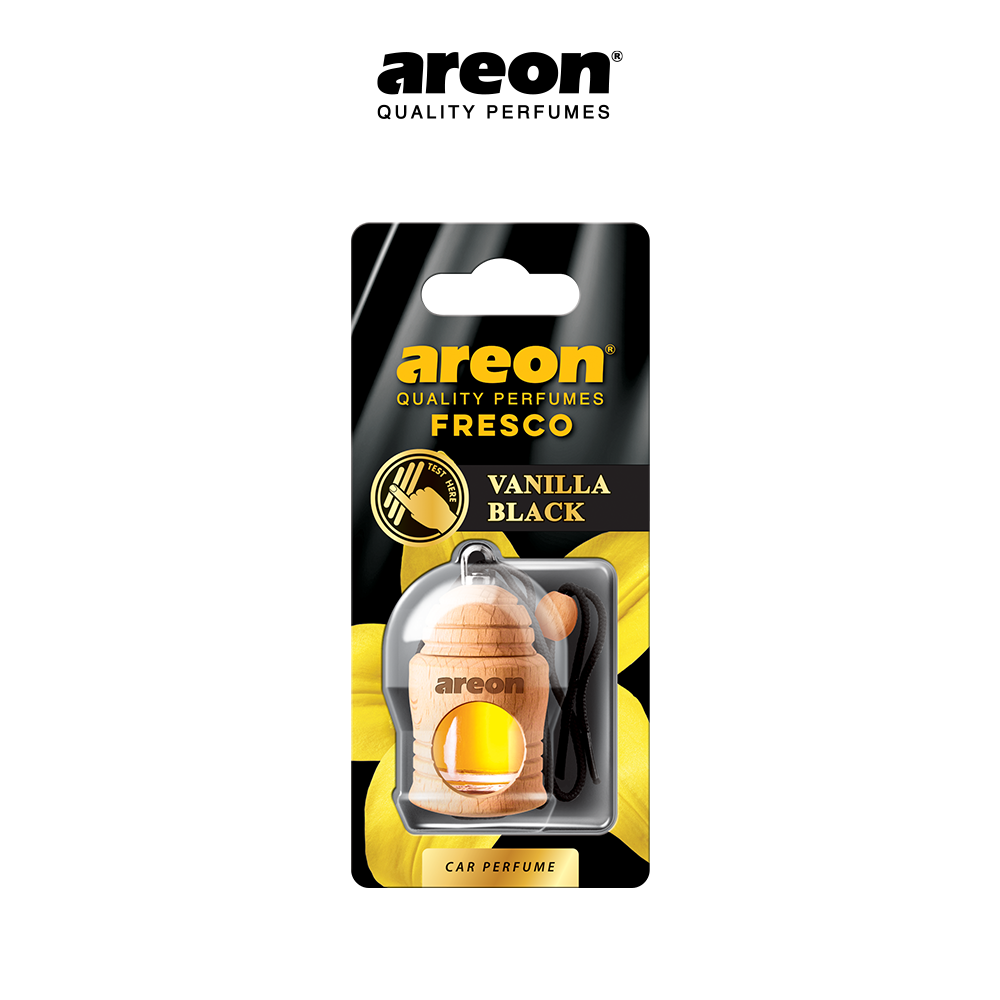 AREON FRESCO VANILLA BLACK BAUNILHA PRETO