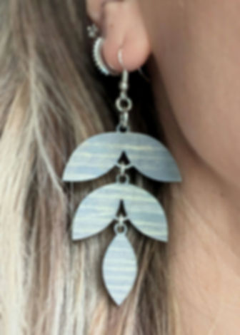 Tiered Leaf Earrings