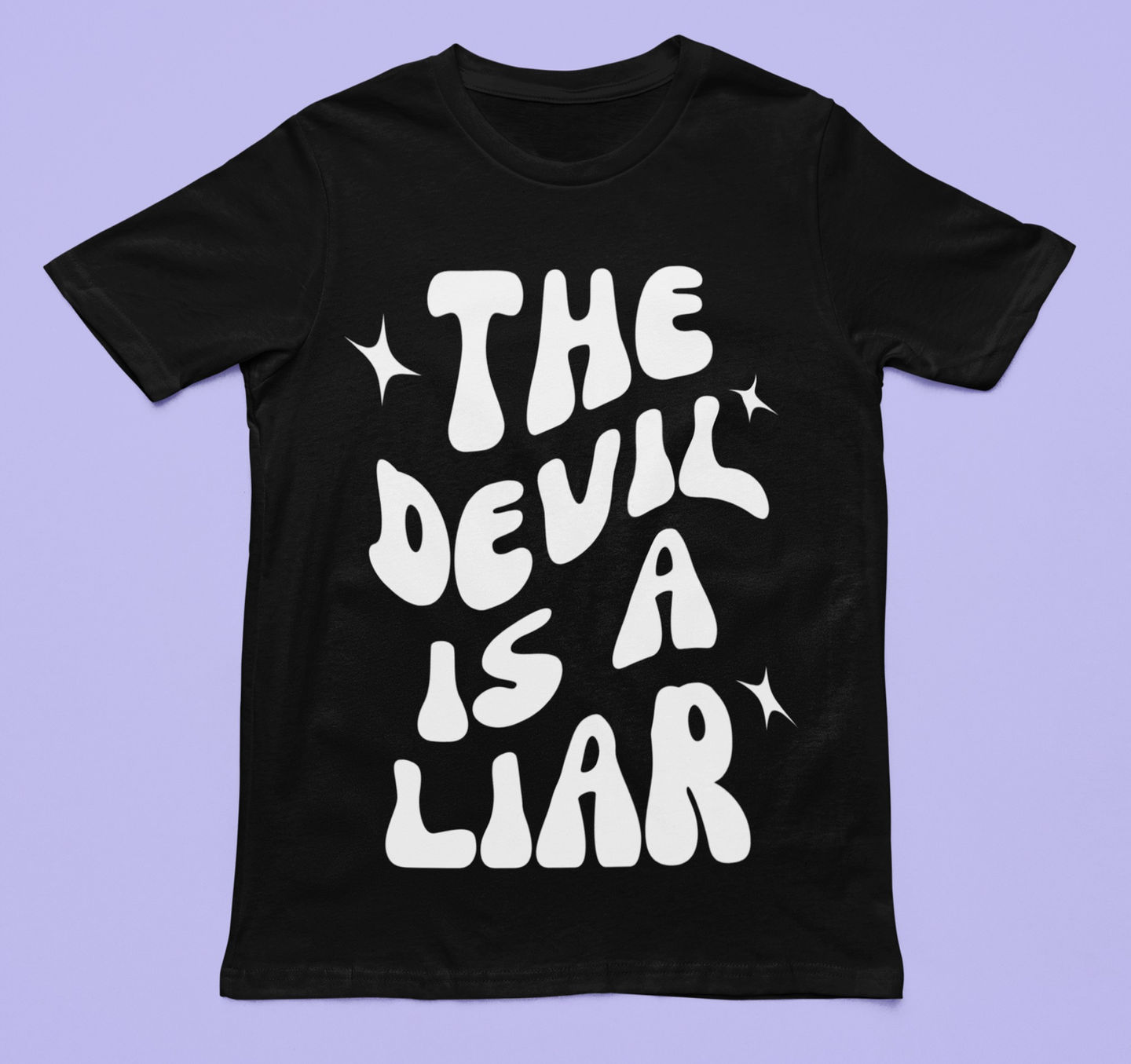 The Devil Is a Liar Christian T-Shirt – Kingdom Kollection faith apparel