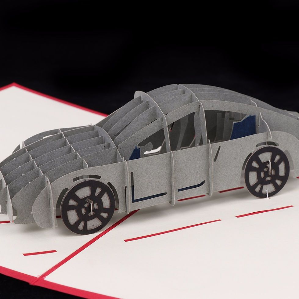 Miniaturbild: 3D Car Card