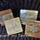 Thumbnail: Taino Inspired Petrogliphs Pictographs Symbols Clay Coasters top-sealed Resin