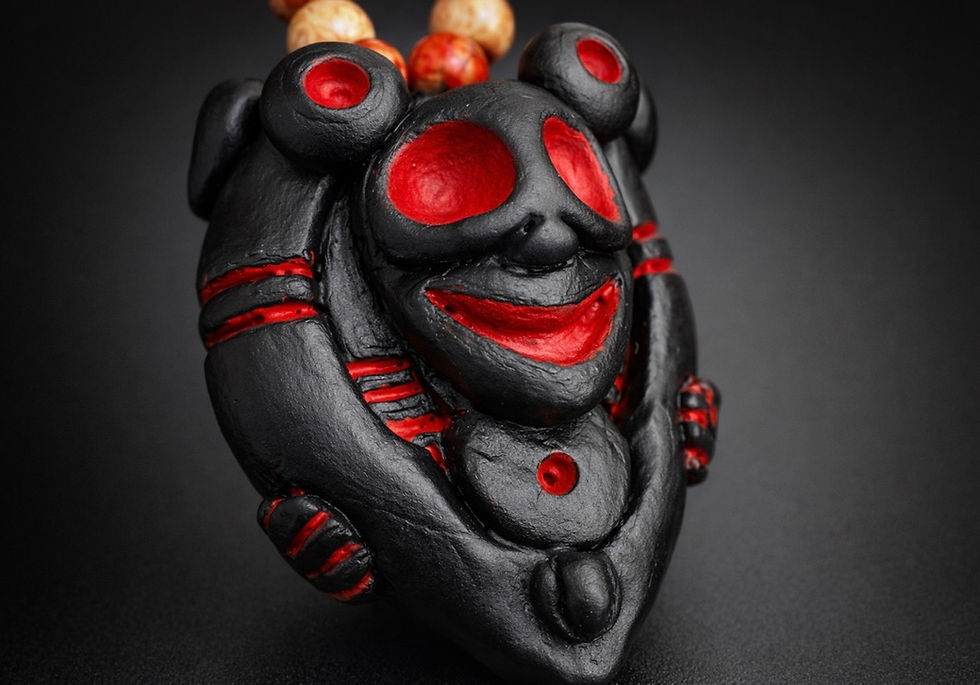 Thumbnail: Bija Jagua Collection Márohu (Marohu) Taíno Zemi Necklace Pendant
