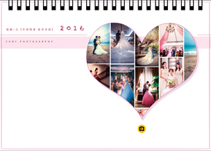 婚攝Q比 CUBY ❤ Wedding Selection 年度婚禮精選-看見幸福【2016桌曆】預購中 ❤