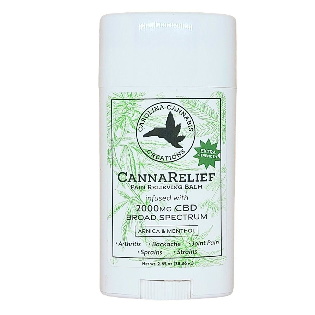 CannaRelief Pain Relieving Balm Extra Strength from Carolina Cannabis Creations