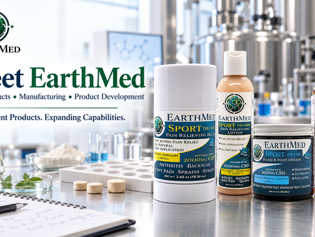 Meet EarthMed: OTC Products, Manufacturing, and Product Development