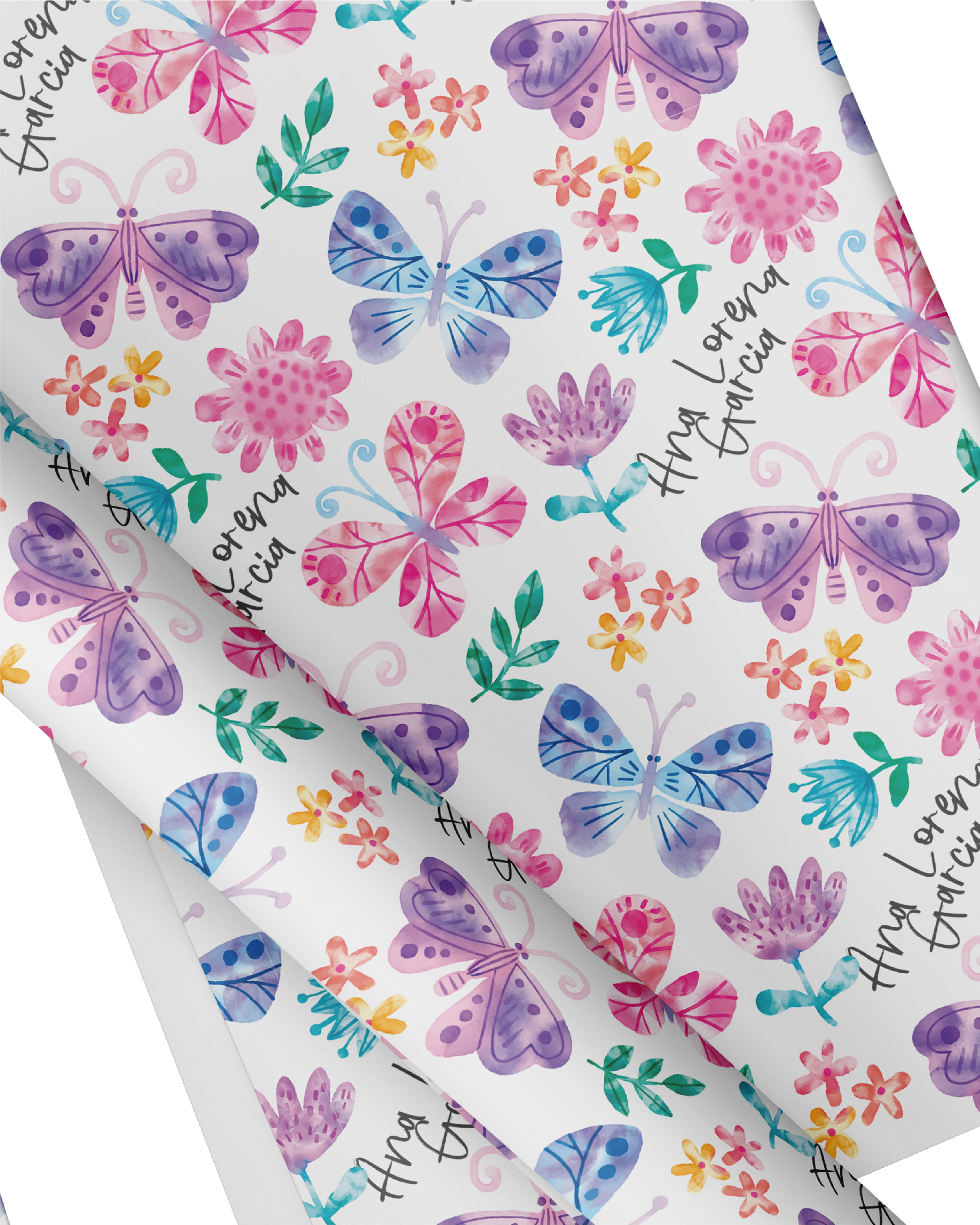 WATERCOLOR BUTTERFLIES