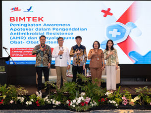 AAM dan BBPOM Bandar Lampung Wujudkan Komitmen Bersama Apoteker Hadapi Resistensi Antimikroba