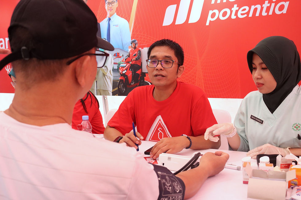 Argon Peduli Supports Health Screening at GBK, Reveals 52% of Participants Have Risk Factors for Non-Communicable Diseases