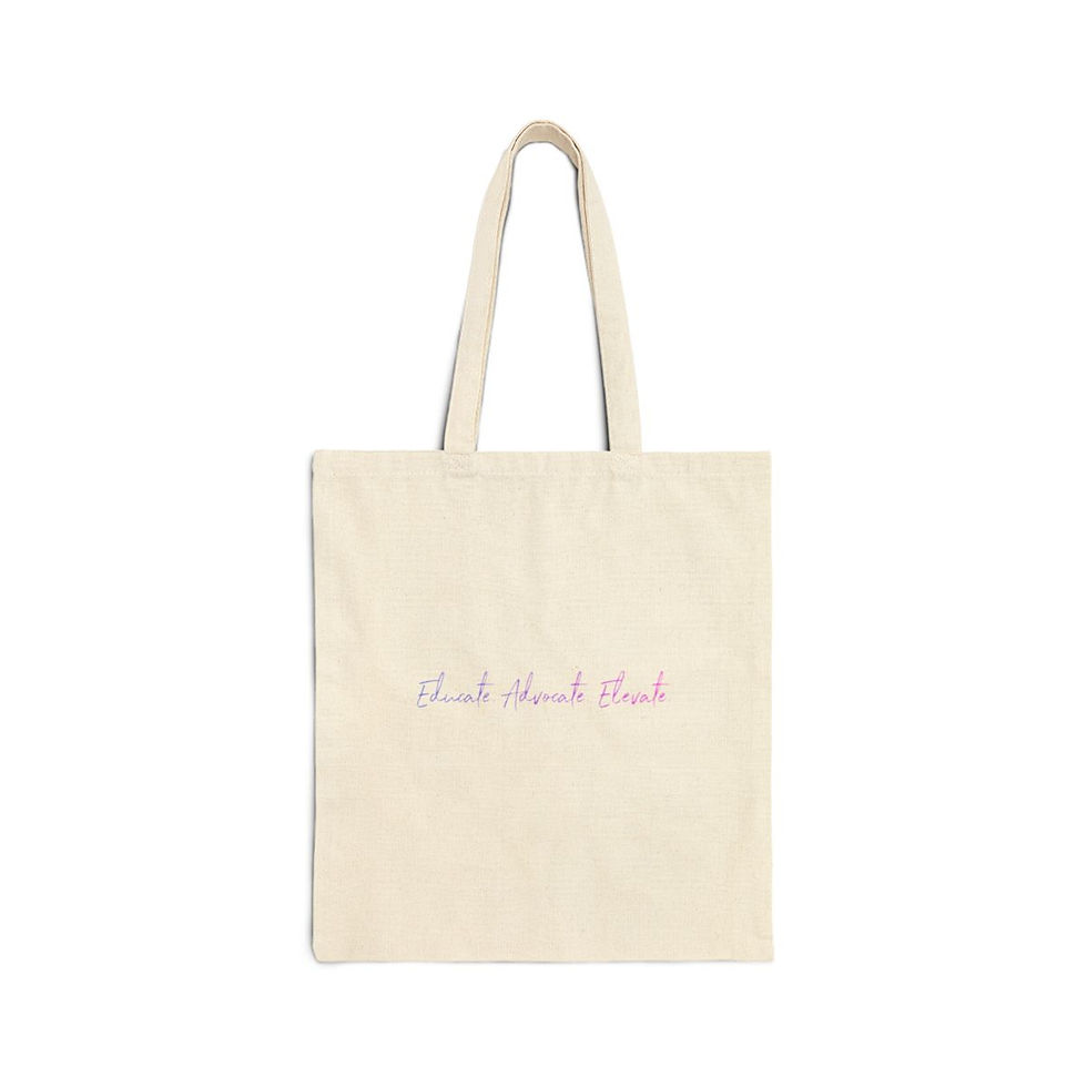 Thumbnail: I'm a Radical Social Worker- Cotton Canvas Tote Bag