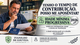 TEMPO DE CONTRIBUIÇÃO PARA APOSENTAR - IVANILDO DE GOUVEIA
