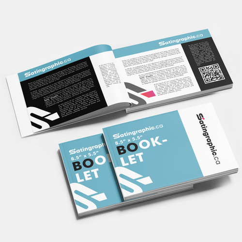 60lb Offset Text Booklet (8.5