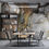 Thumbnail: Gray & Gold Marble Wall Mural - Satin Graphic