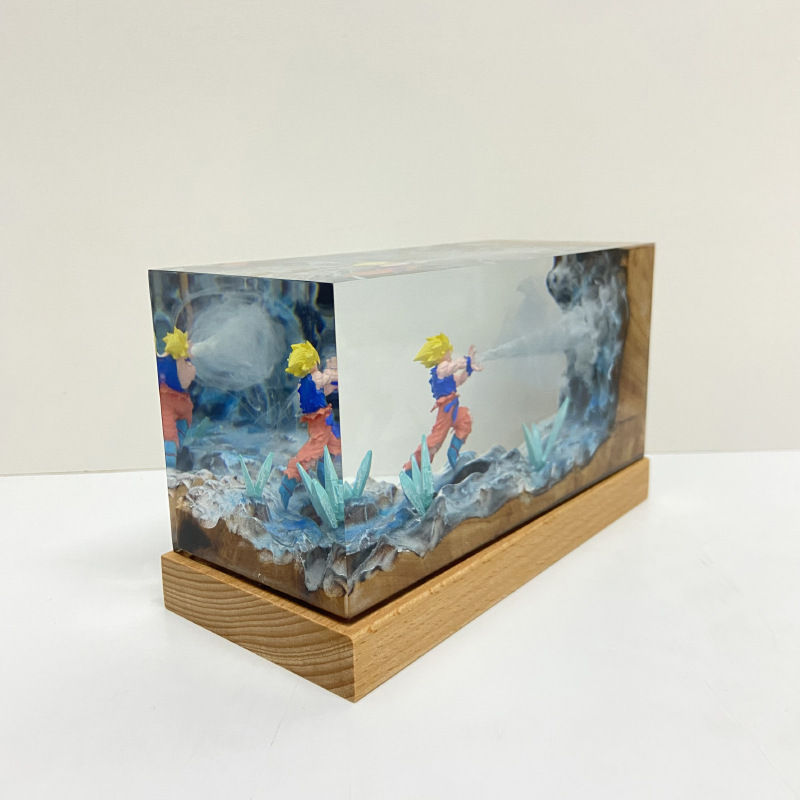 Miniature : Grand ornement en résine Dragon Ball LED