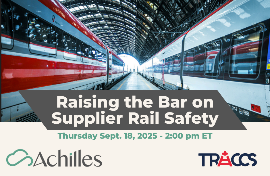 Raising the Bar on Supplier Rail Safety