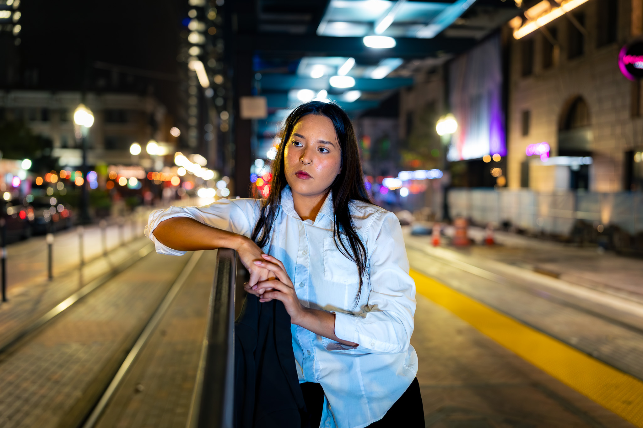 Girl-at-rail-stop