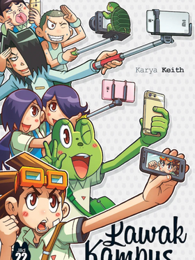Malaysian comic cover Lawak Kampus