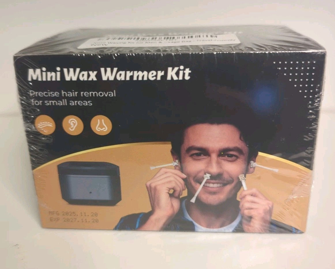 Mini Wax Warmer Kit box for nose and ear hair removal