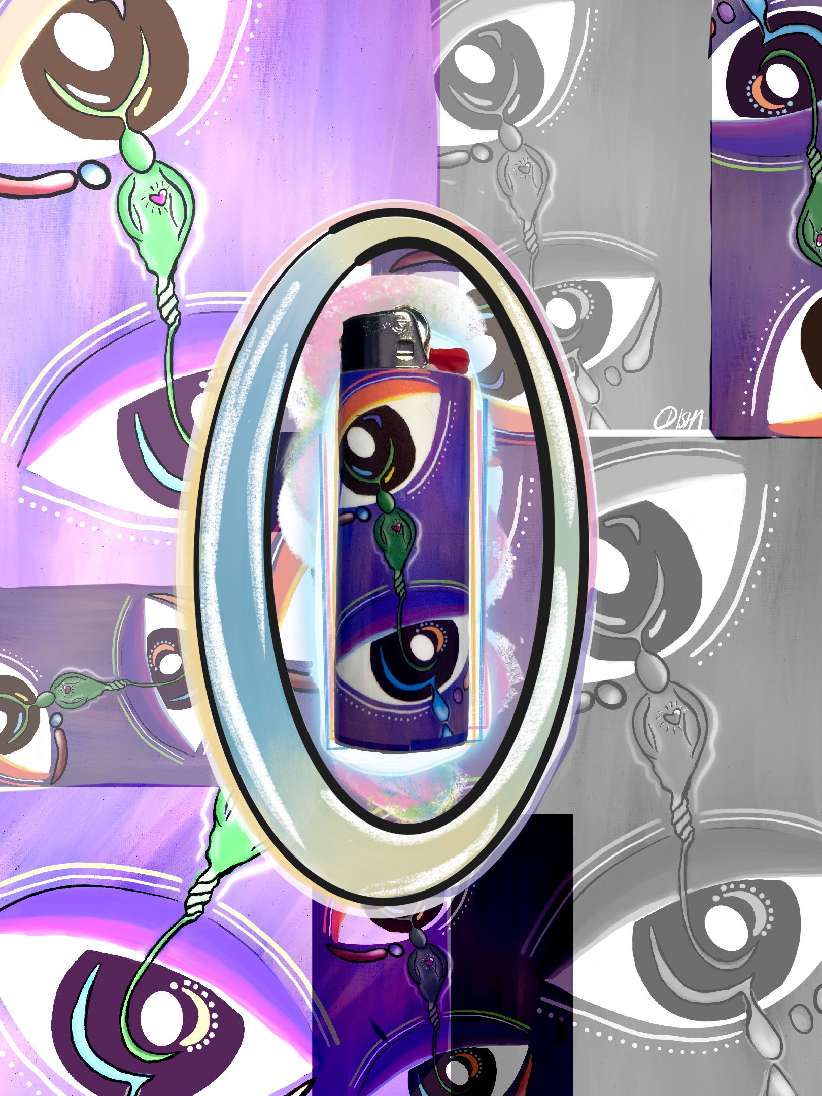 Spirit in Between Lighters