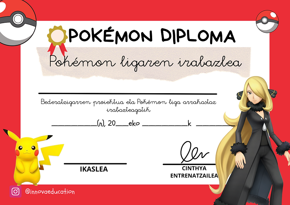 PROIEKTU/IKAS EGOERA BUKAERAKO DIPLOMA