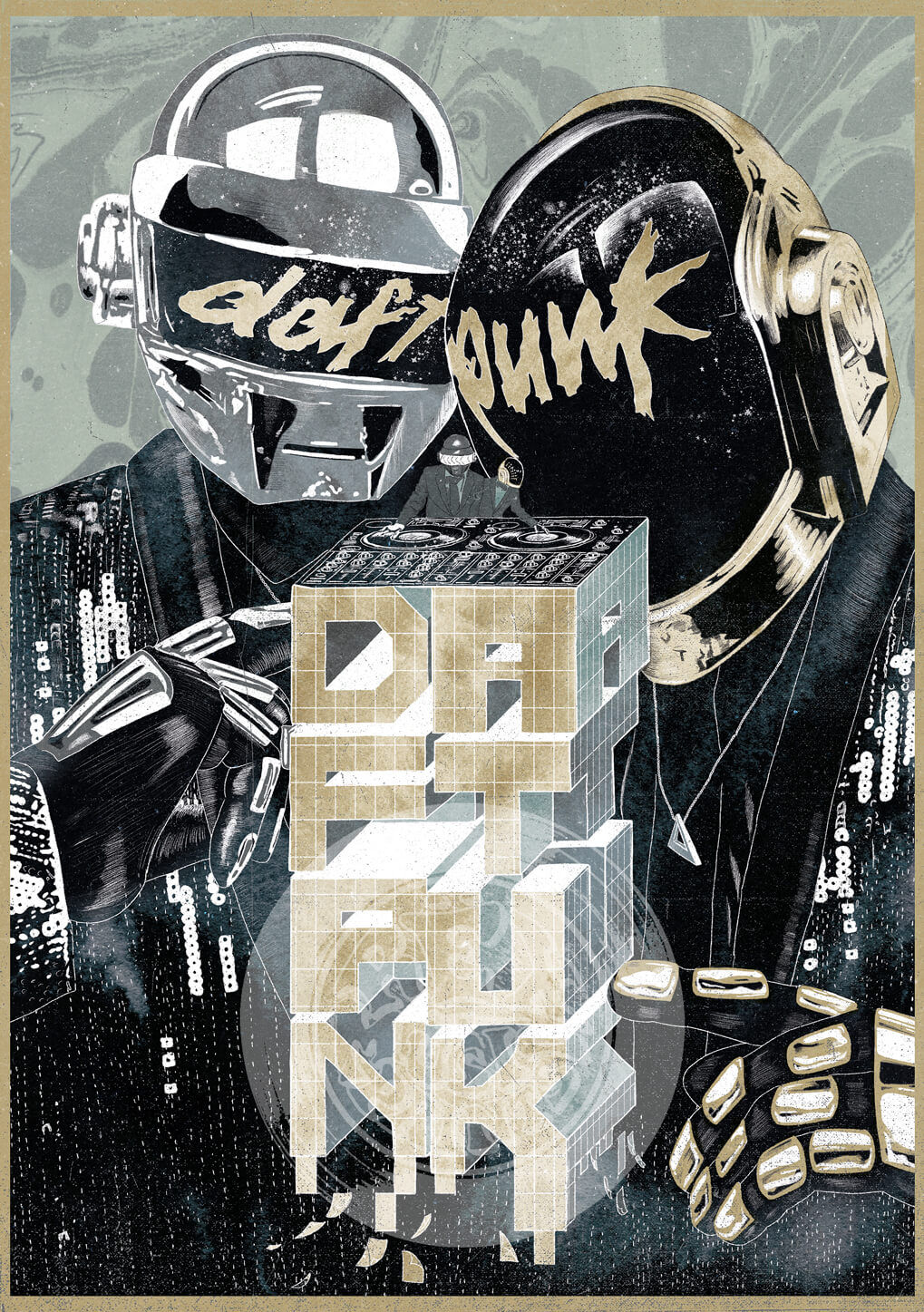 Daft Punk Poster