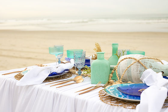 Nautical Blue Dining Setup Beach View 3.jpg