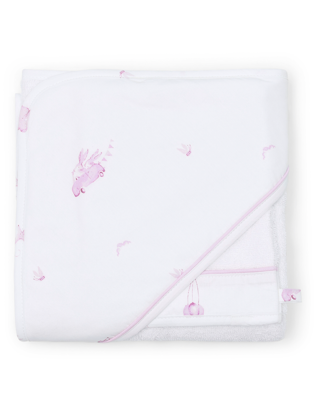 Poetree Kids badcape Pink Dreams print