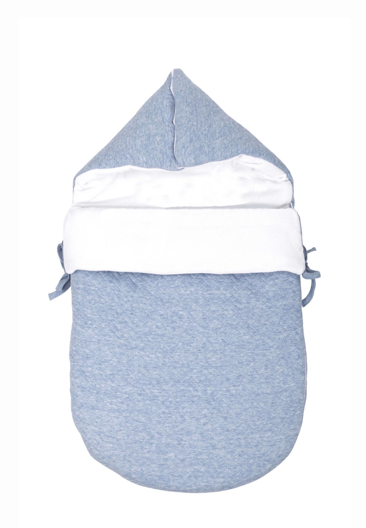 Poetree Kids voetenzak jeans blauw